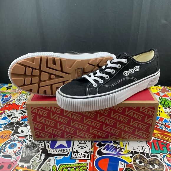 Vans Delridge Deep Tread Black Women's Various Sizes - Picture 1 of 13